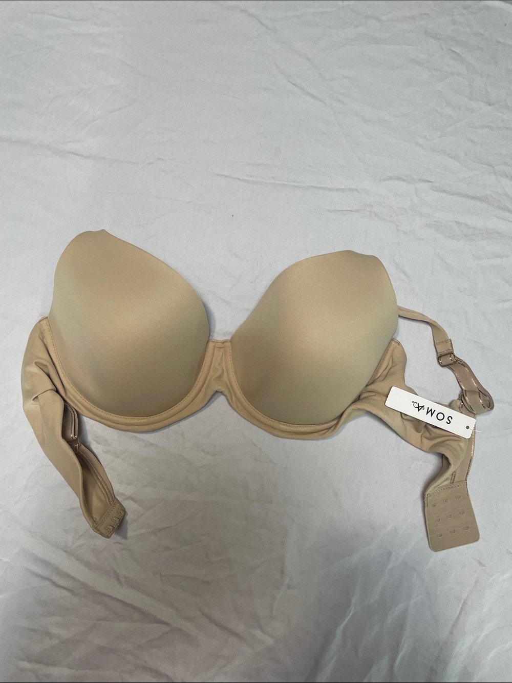 NWT Soma 36D embraceable perfect coverage tan bra